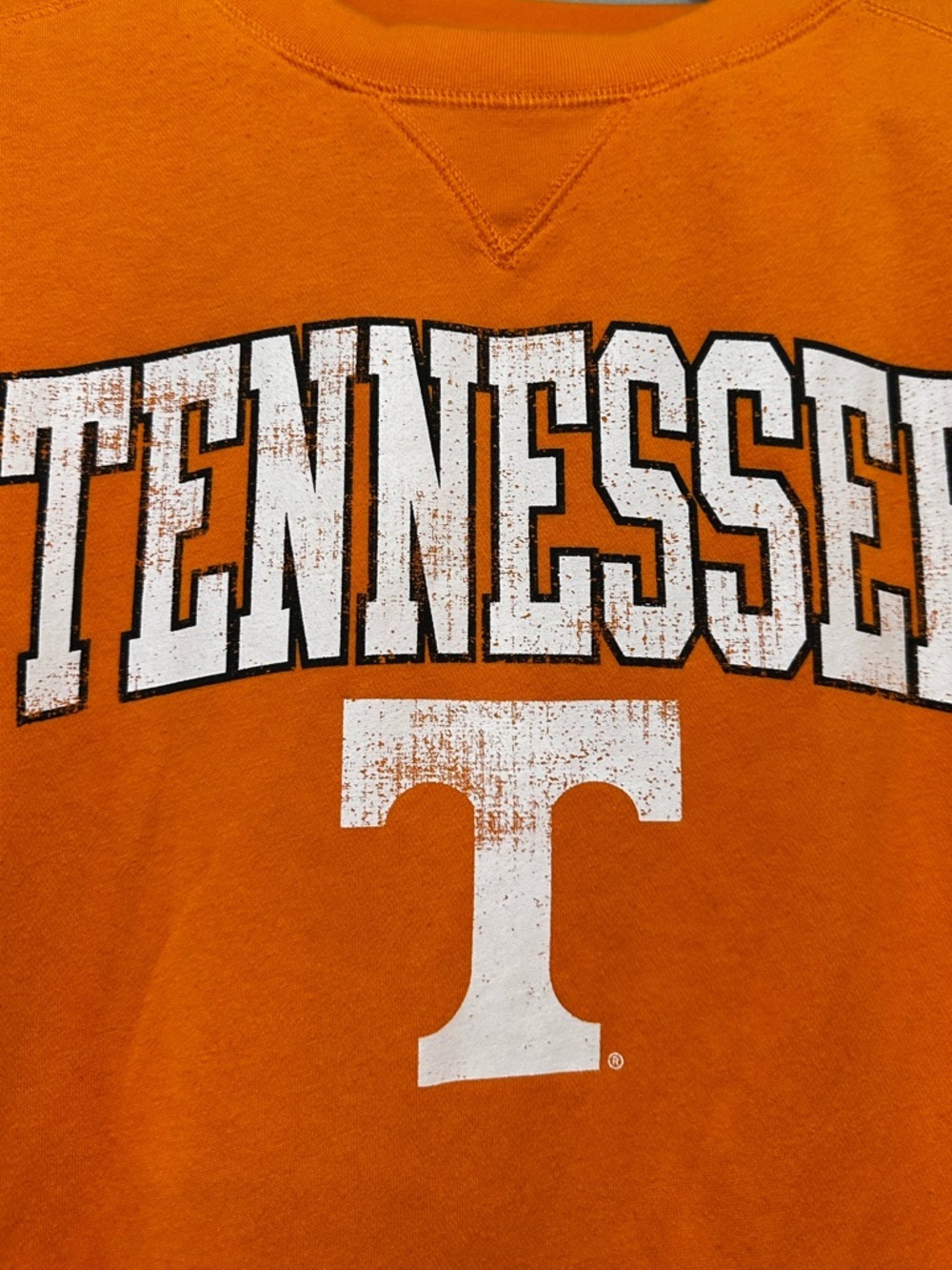 Knights Apparel Orange Tennessee Volunteers Crewneck Sweatshirt XL College NCAA - Picture 6 of 8